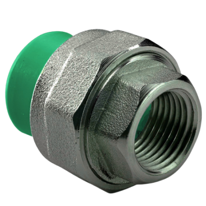 Муфта комбинир. раз. растр. ПП D50-1 1/2"ВР AntiFire GREEN
