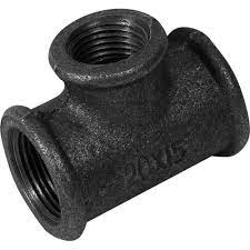 Тройник черн. Ду 20 х 15