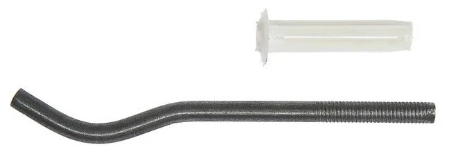 Кронштейн штыревой д/чугун рад. 10*220 мм